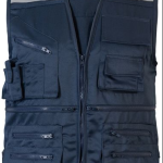 CHALECO GEOLOGO GABARDINA AZUL