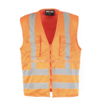 CHALECO GEOLOGO POPLIN NARANJO