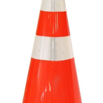 CONO NARANJO C/REFLECT. SEÑALIZACION VIAL 28