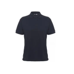 POLERA PIQUE MANGA CORTA AZUL